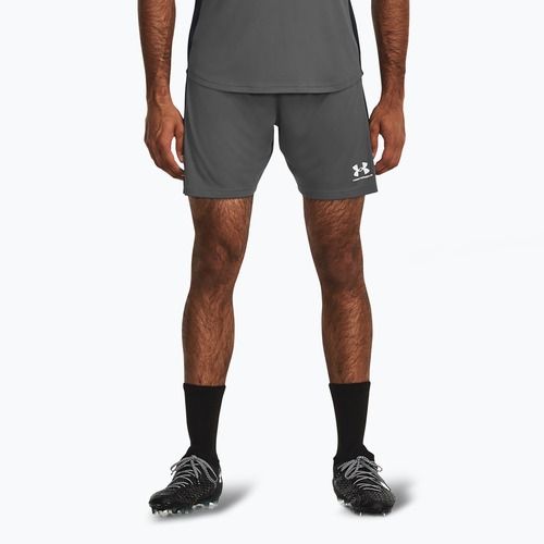 Spodenki piłkarskie męskie Under Armour Challenger castlerock/white