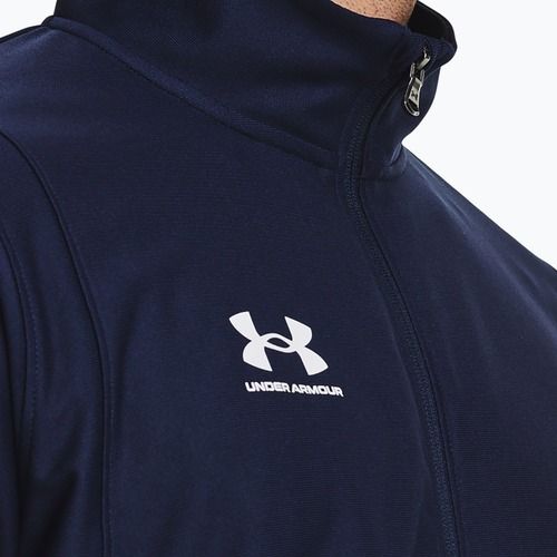 Komplet piłkarski męski Under Armour Challenger Tracksuit midnight navy/white