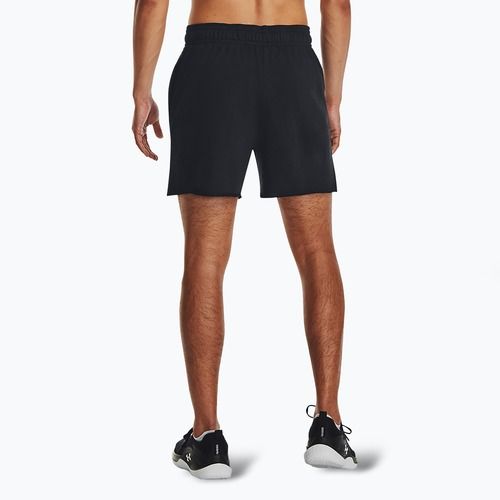 Spodenki męskie Under Armour Rival Terry 6in black/onyx white