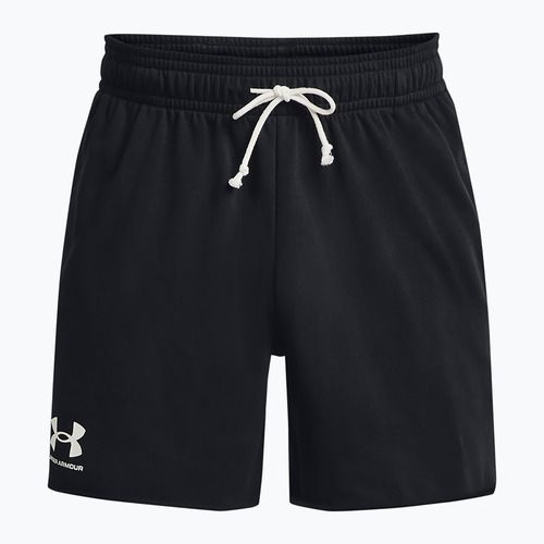 Spodenki męskie Under Armour Rival Terry 6in black/onyx white