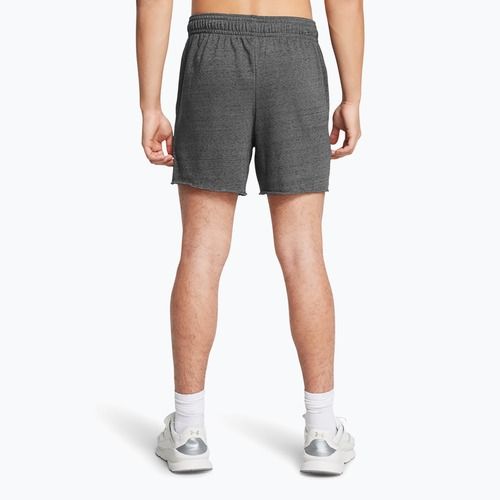 Spodenki męskie Under Armour Rival Terry 6in castlerock/onyx white