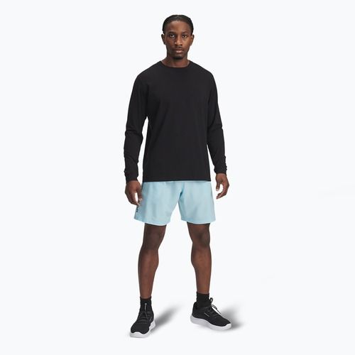 Spodenki treningowe męskie Under Armour Woven Wordmark stream/black