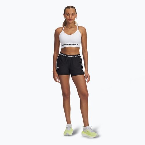 Spodenki treningowe damskie Under Armour Tech Play Up 2in1 black/black/white