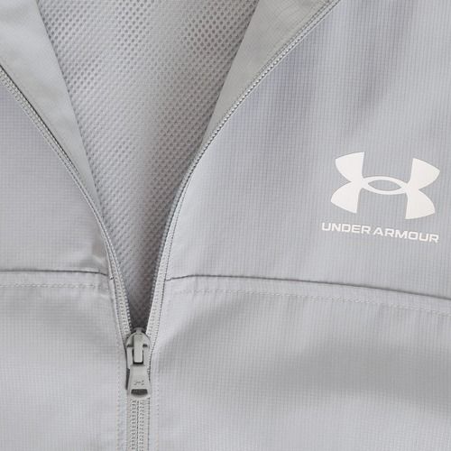 Kurtka męska Under Armour Rival Woven Windbreaker mod gray/mod gray/white