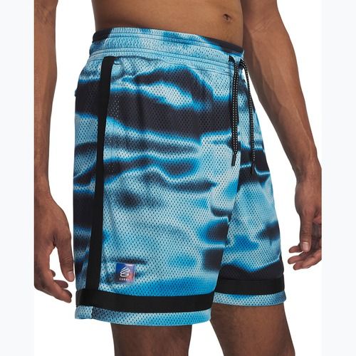 Spodenki koszykarskie męskie Under Armour Curry Statement II midnight navy / stream