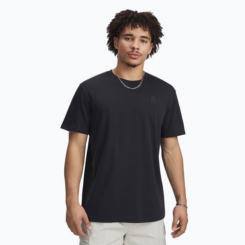 Koszulka koszykarska męska Under Armour Curry Heavyweight Trend Tee black/black