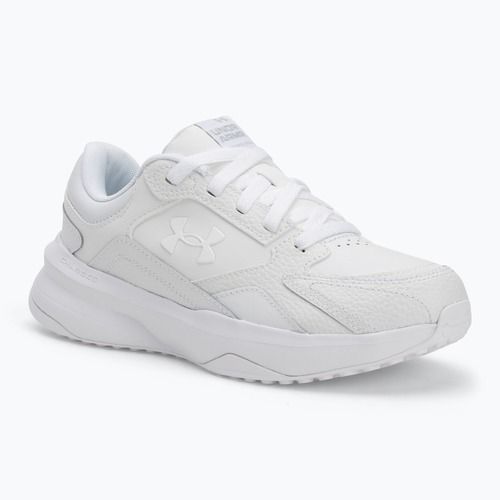 Buty treningowe damskie Under Armour Edge Leather white/white/white