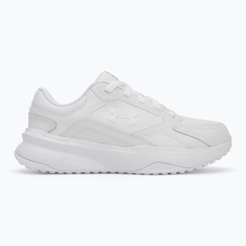 Buty treningowe damskie Under Armour Edge Leather white/white/white