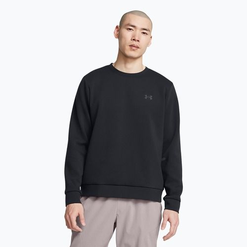 Bluza męska Under Armour Unstoppable Fleece Crew black/black
