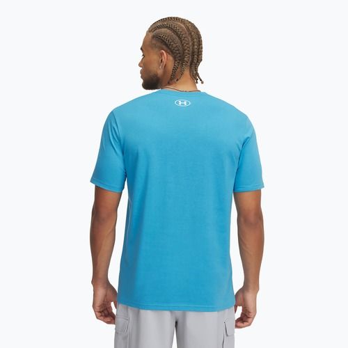 Koszulka treningowa męska Under Armour ABC Camo Boxed Logo ether blue/white