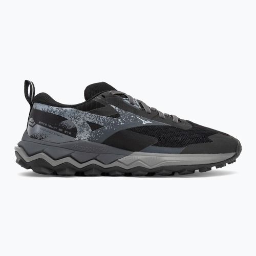 Buty do biegania damskie Mizuno Wave Ibuki 5 GTX black/metallic gray/quiet quiet shade