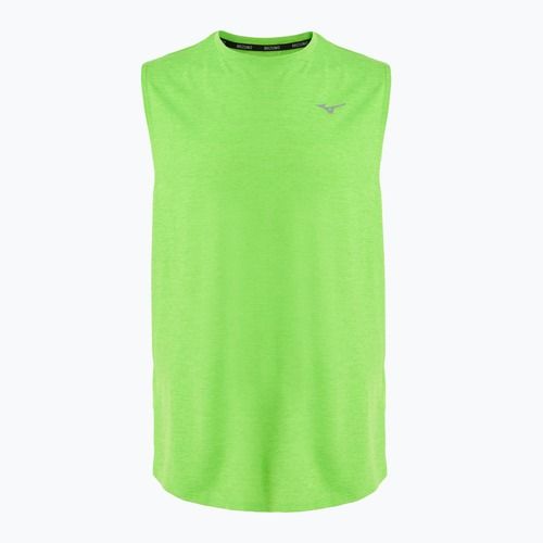 Koszulka do biegania męska Mizuno Impulse Core Sleeveless green gecko