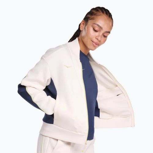 Kurtka do biegania damska HOKA Kaitoro Knit alabaster/varsity navy