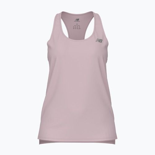 Koszulka do biegania damska New Balance Sport Essentials Tank rosesuga