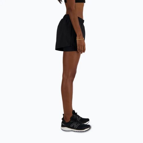 Spodenki do biegania damskie New Balance Sport Essentials 2IN1 black