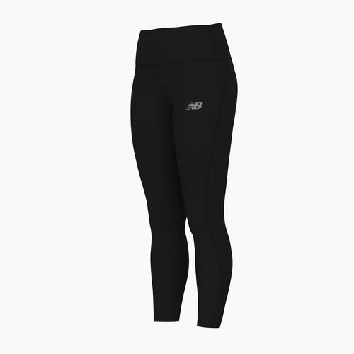 Legginsy do biegania damskie New Balance Harmony High Rise black