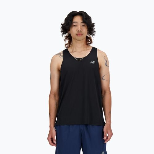 Koszulka do biegania męska New Balance Sport Essentials Singlet black