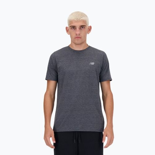 Koszulka męska New Balance Sport Essentials Heathertech black heather