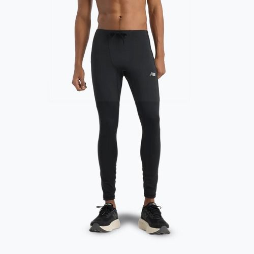 Legginsy do biegania męskie New Balance Sleek Pocket black