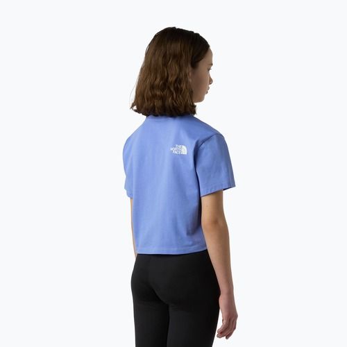 Koszulka dziecięca The North Face Crop Easy Tee virtual blue
