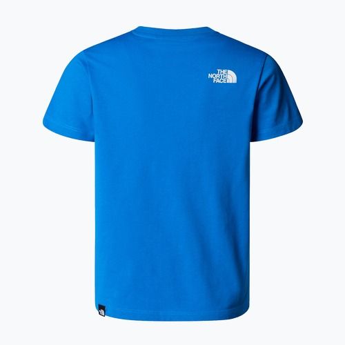 Koszulka dziecięca The North Face Teen Simple Dome Tee hero blue