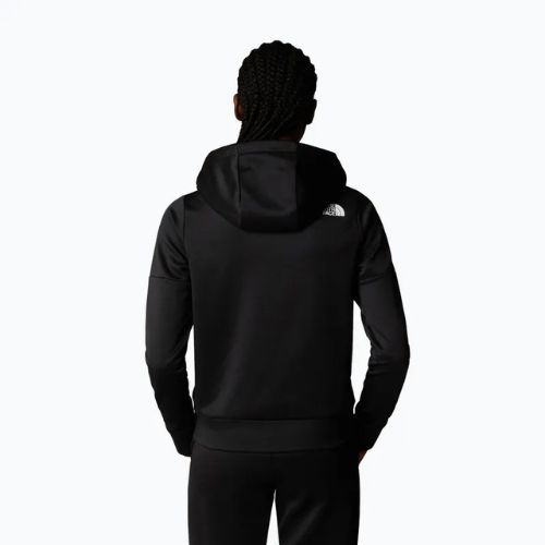 Bluza damska The North Face Reaxion Fleece Full Zip Hoodie tnf black
