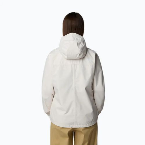 Kurtka przeciwdeszczowa damska The North Face Antora Rain white dune