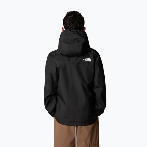 Kurtka przeciwdeszczowa dziecięca The North Face Antora tnf blk/tnf blk