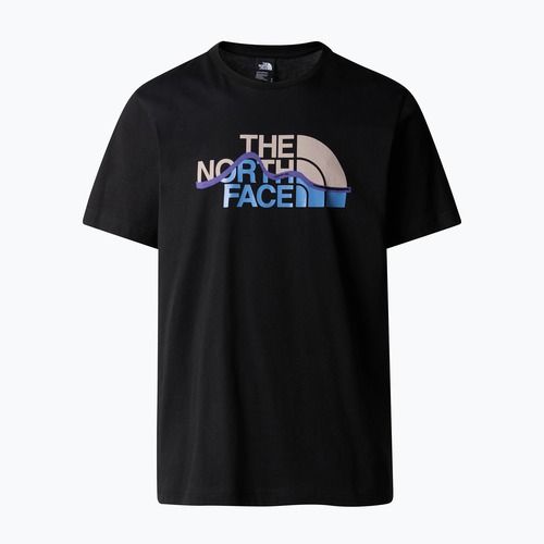 Koszulka męska The North Face Mountain Line Tee tnf black