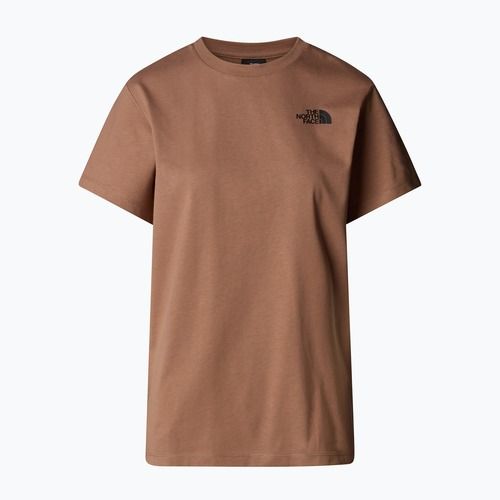 Koszulka damska The North Face Box Nse Relaxed Tee latte/tnf white