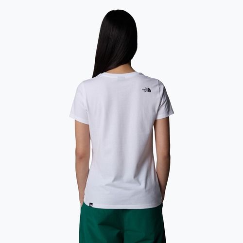 Koszulka damska The North Face Simple Dome Slim Tee tnf white