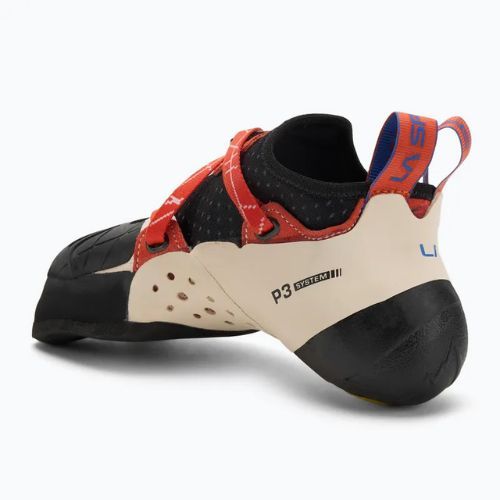 Buty wspinaczkowe damskie La Sportiva Solution white/lily orange Solution ZFCS057W00O03