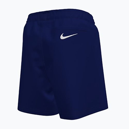 Szorty kąpielowe dziecięce Nike Swoosh Waffle 4" Volley midnight navy