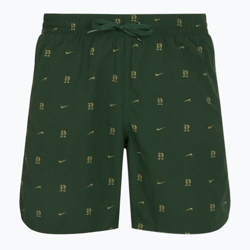 Szorty kąpielowe męskie Nike Luxe Letter 7" Volley fir
