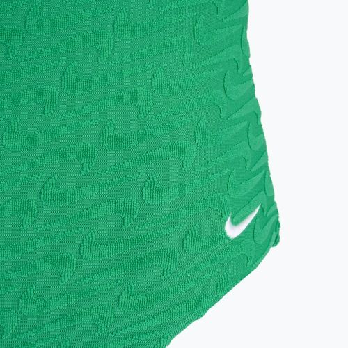 Strój pływacki jednoczęściowy damski Nike Swoosh Link Y-Back stadium green