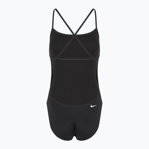 Strój pływacki jednoczęściowy damski Nike Hydrastrong Adjustable Crossback black