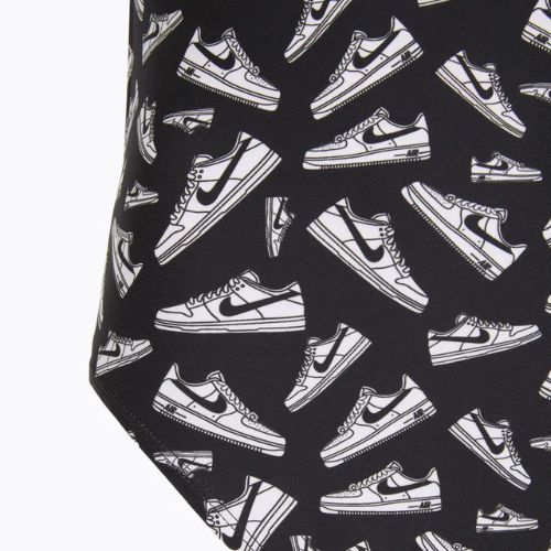 Strój pływacki jednoczęściowy damski Nike Hydrastrong Cutout jet black