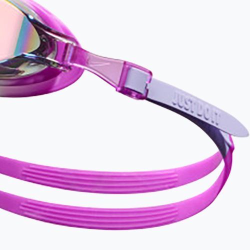 Okulary do pływania dziecięce Nike Chrome Mirrored vivid purple