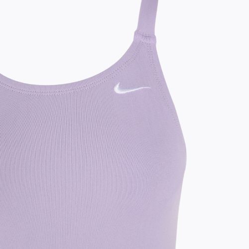 Strój pływacki jednoczęściowy damski Nike Hydrastrong Solid Fastback hydrangeas