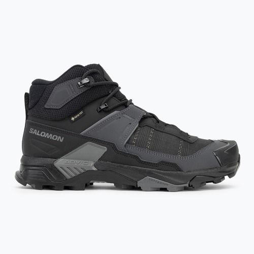Buty trekkingowe męskie Salomon X Ultra 5 MID Wide GTX black/asphalt/ castlerock
