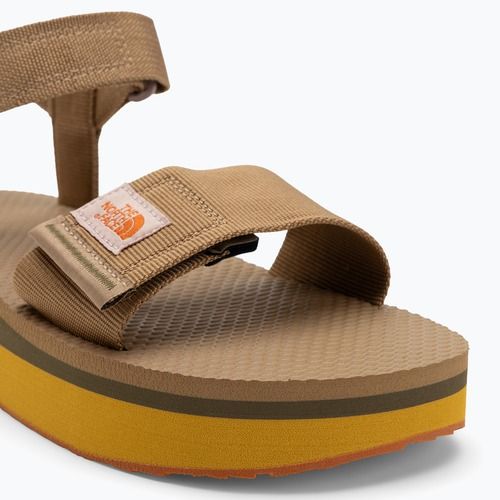 Sandały damskie The North Face Skeena Platform sahara/iron bronze