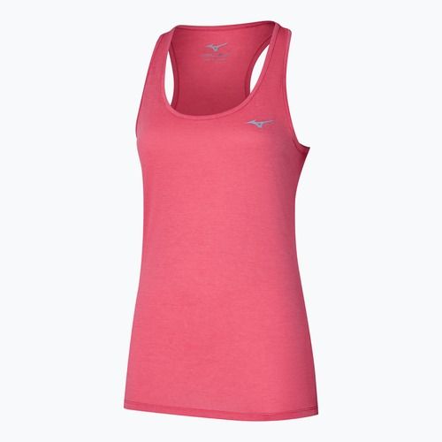 Koszulka do biegania damska Mizuno Impulse Core Tank camellia rose