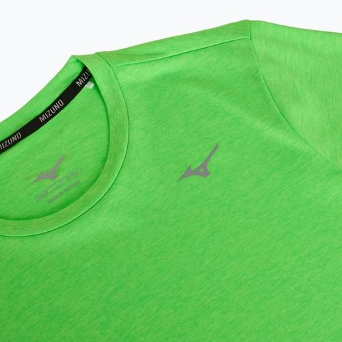 Koszulka do biegania męska Mizuno Impulse Core Tee green gecko