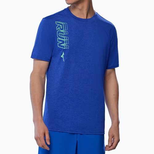 Koszulka do biegania męska Mizuno Core Run Tee reflex blue