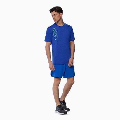 Koszulka do biegania męska Mizuno Core Run Tee reflex blue