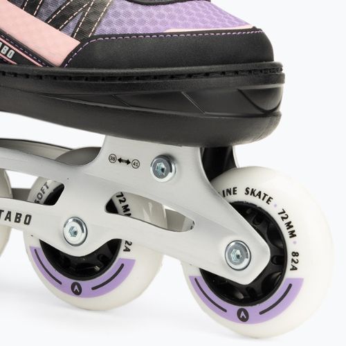 Łyżworolki dziecięce ATTABO Bladeroll 2 w 1 regulowane różowy