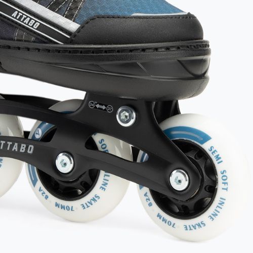 Łyżworolki dziecięce ATTABO Bladeroll 2 w 1 regulowane niebieski