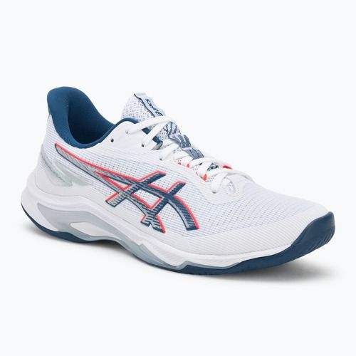 Buty męskie ASICS Netburner Ballistic FF 4 white/mako blue