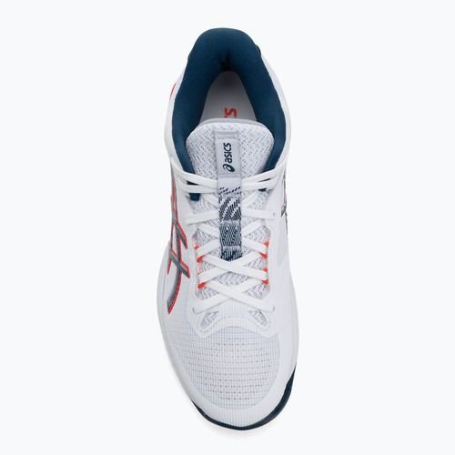 Buty do siatkówki męskie ASICS Netburner Ballistic FF 4 white/mako blue