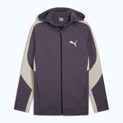 Bluza męska PUMA Evostripe Hoodie FZ DK galactic gr